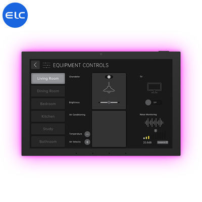 10.1 インチ無料 POE Tuya スマートホーム タブレット製品 LEDライトバー