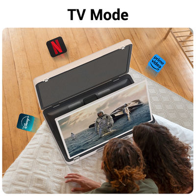 ELC パックゴ 家庭用ポータブル 27 インチ Android 12 スマートテレビタッチタブレット
