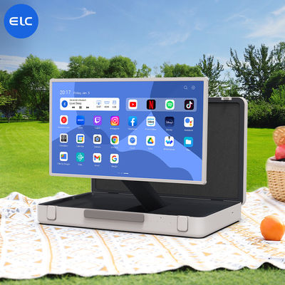 超薄型 27インチ外用ELC パックゴー タッチスクリーン ポータブルビデオプレーヤー スマートテレビ
