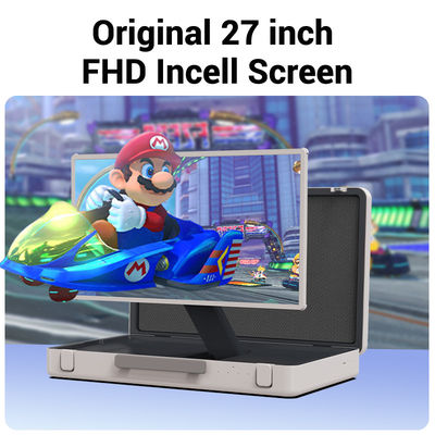ELC パックゴー スーツケース スマートテレビ 27インチ ポータブル 4K HDタッチスクリーン スマートテレビ