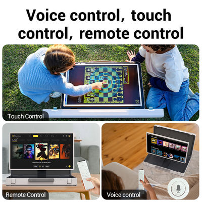 タッチスクリーン ポータブルELC パックゴ 27インチ スマートテレビ Wifi アウトドア ライブ ブリーフケース テレビ