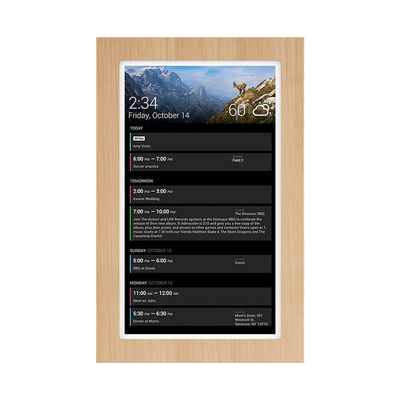15'タブレット 4+32GB RAM/ROM アンドロイド 13 カレンダーディスプレイ 超狭いフレーム 壁掛けタブレット