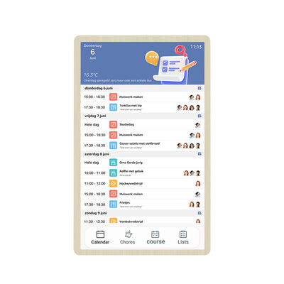 21インチ インセル アンドロイド14 デジタル ウォール カレンダー 無料 ソフトウェア タッチスクリーン スマート カレンダー 家庭用 ウォール ディスプレイ