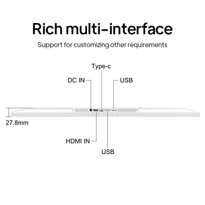 24インチ 32インチ インセルスクリーンディスプレイ Lcdタッチスクリーン Android 13 広告 デジタルサイネージチェーン レストランや飲料店