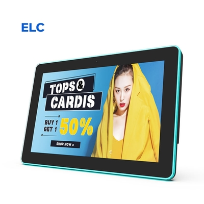 10.1インチAndroid会議室用タブレット（PoEおよびLEDライトバー付き）