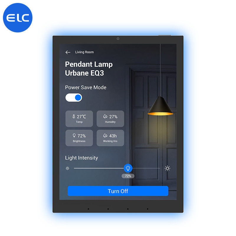 無料POE LCDタッチスクリーン Android 13 スマートホーム製品 LEDライトバー