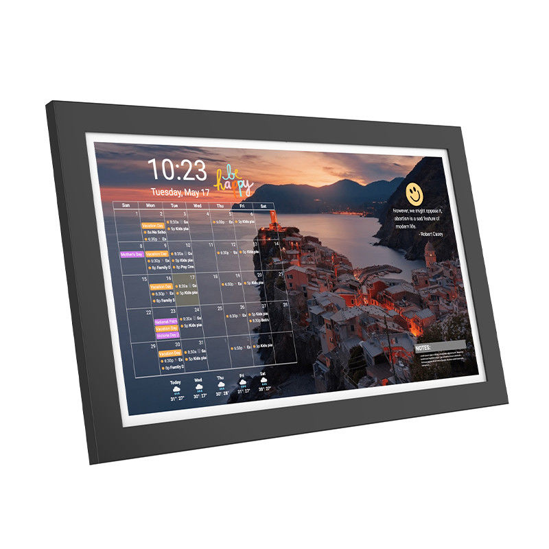 21インチ スマートホーム製品 ブルーツ Bluetooth 5.3 超薄型タッチスクリーン タブレット WiFi 6 Mu-MIMO カレンダー用