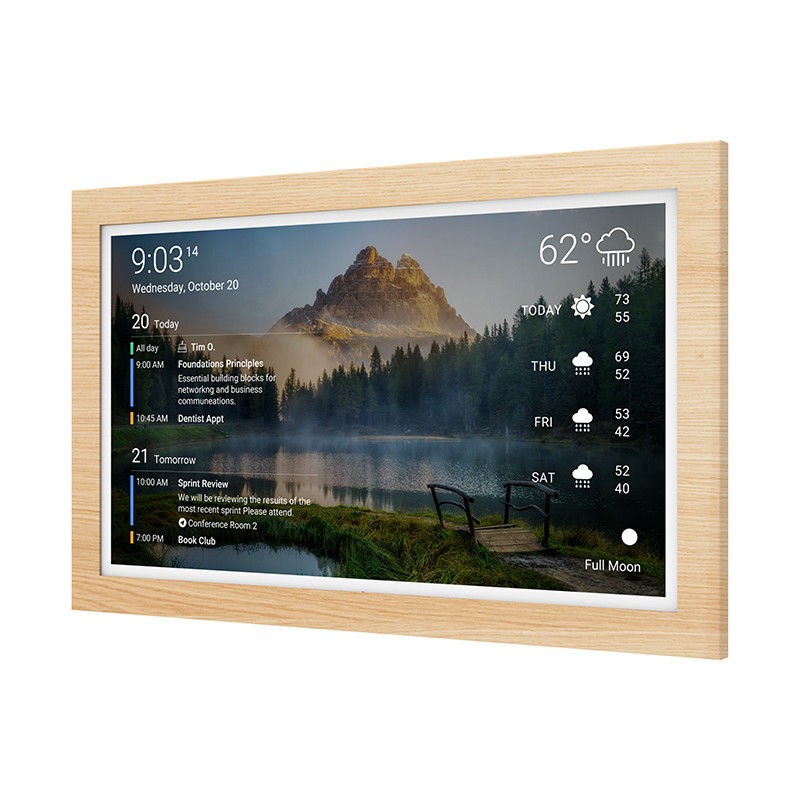 21インチ スマートホーム製品 ブルーツ Bluetooth 5.3 超薄型タッチスクリーン タブレット WiFi 6 Mu-MIMO カレンダー用
