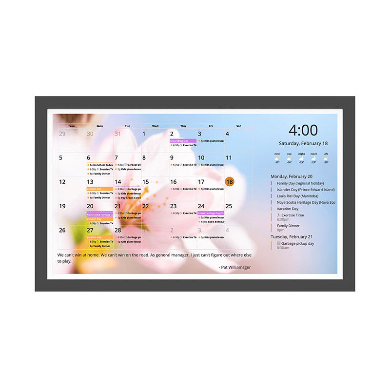 32' Android タブレット WiFi 6 スマートホーム用デジタルカレンダー