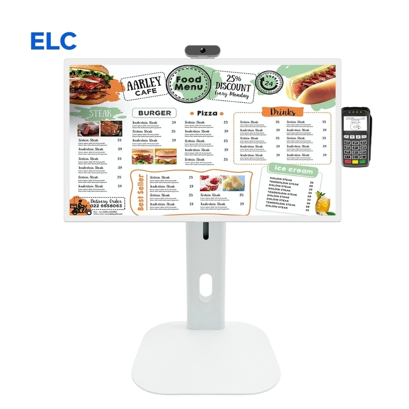 ELC SW2495T 24インチ 1920*1080 250cd/m2 10点インセルタッチ 縦型デジタルサイネージディスプレイ ラップトップ POS タブレット販売 キオスク