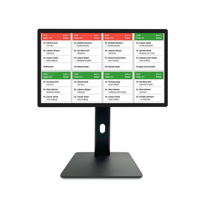 21.5' Android 14 タッチスクリーン タブレット レストラン POS キッチンディスプレイシステム WiFi6 RK3576 デジタルメニュースクリーン 食品サービス