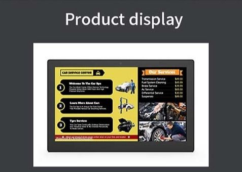 イーサネット タブレット、タッチスクリーンのデジタル表記上の容量性接触力
