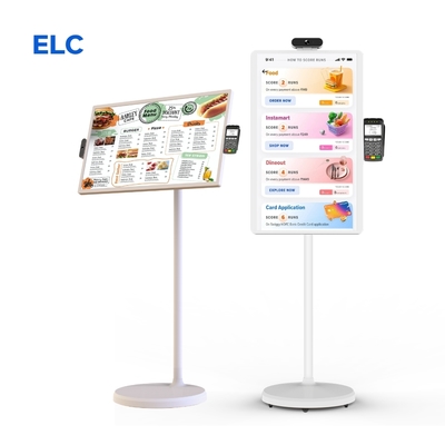 ELC SW2495T 24インチ 1920*1080 250cd/m2 10点インセルタッチ 縦型デジタルサイネージディスプレイ ラップトップ POS タブレット販売 キオスク