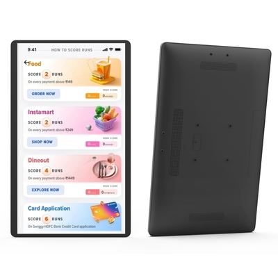 タッチスクリーン レストラン ポスシステム キオスク 24インチ デスクトップ タブレット ポータブルモニター スマート Android 13 テレビディスプレイ タブレット PC